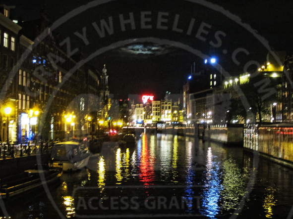 night scene amsterdam